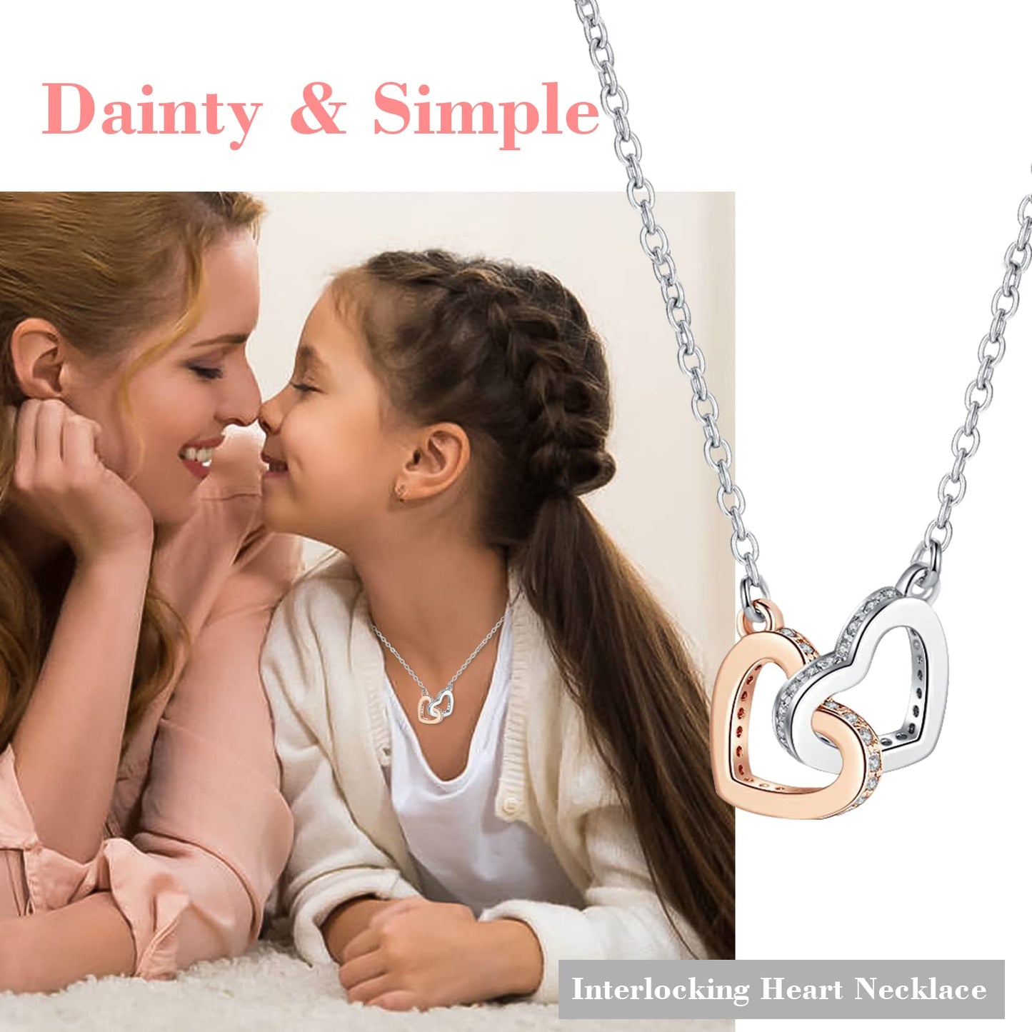 Niece Gifts from Auntie - Aunt Gifts from Niece - Aunt Niece Necklace for Birthday Christmas Graduation Wedding With Nice Message Card and Box