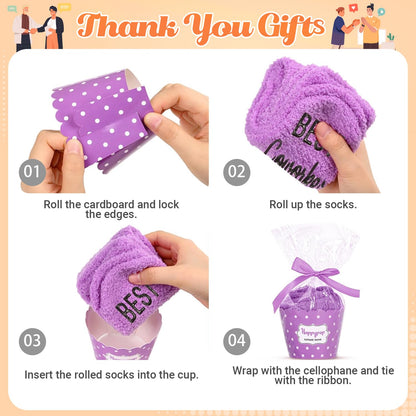 HAPPYPOP Retirement Gifts - Retired Socks, Friend Coworker Socks Gifts for Women
