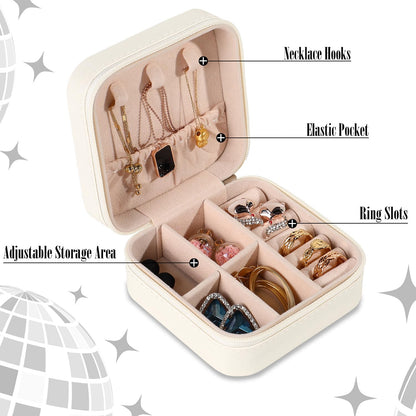 Jewelry Box, Small Jewelry Case for Taylor Fans, Taylor Gifts Merch, Portable Jewelry Case with Best Era for Bracelet, Necklace, Ring, Earring Organizer Holder Storage Boxes