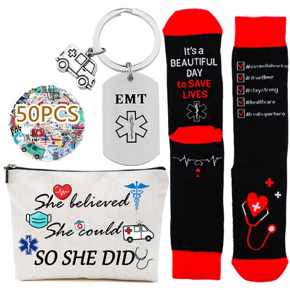 EMT Appreciation Gifts - Emergency Medical Technician Paramedic Gifts for EMS Week Retirement Birthday