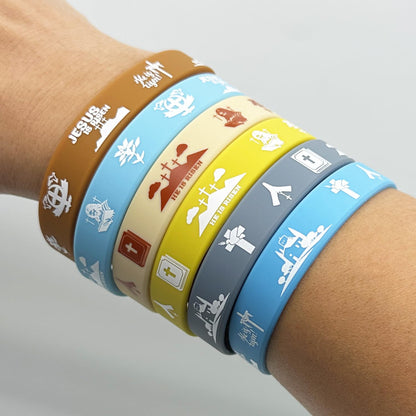 He is Risen Rubber Bracelets Happy Easter Themed Party Supplies Silicone Wristbands He is Risen Easter Party Favors Gift Goodie Bag Fillers Stuff Set of 24 Counts