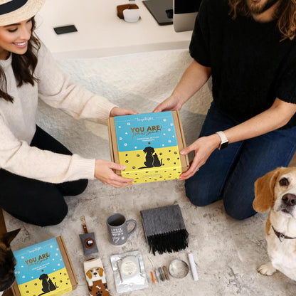 Dog Mom Gifts for Women, Dog Lovers Gifts, Dog Themed Gift Basket, Birthday Gifts for Women, Mom, Sister, Wife, Unique Gift for Mother, Mothers Day Kit Basket