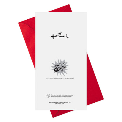 Hallmark Pack of Christmas Money or Gift Card Holders, The Grinch (6 Holiday Cards with Envelopes)