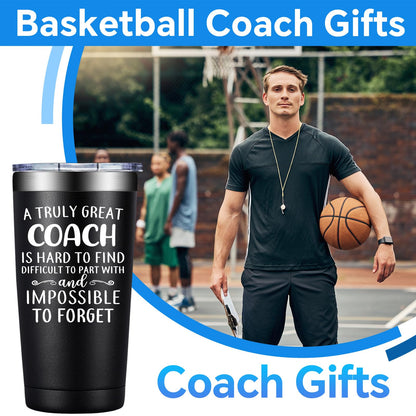 Coach Gifts for Men - Football, Soccer Coach Gifts - Cheer Coaches Gift - Basketball, Swim Coaches Appreciation Gift - Tumbler 20oz