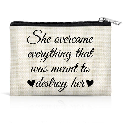 Self Care Gifts for Women Coin Pouch Empowering Gift for Strong Women Feminist Gifts for Feminists Power Gifts for Mom Daughter Friend Female Badass Affirmation Inspirational Gift Coin Wallet