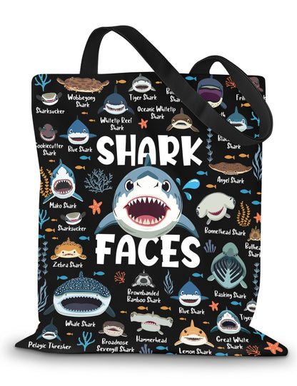 Animal Lover Gifts for Women Canvas Tote Bag Aesthetic Tote Bags Cute Reusable Shopping Grocery Bags