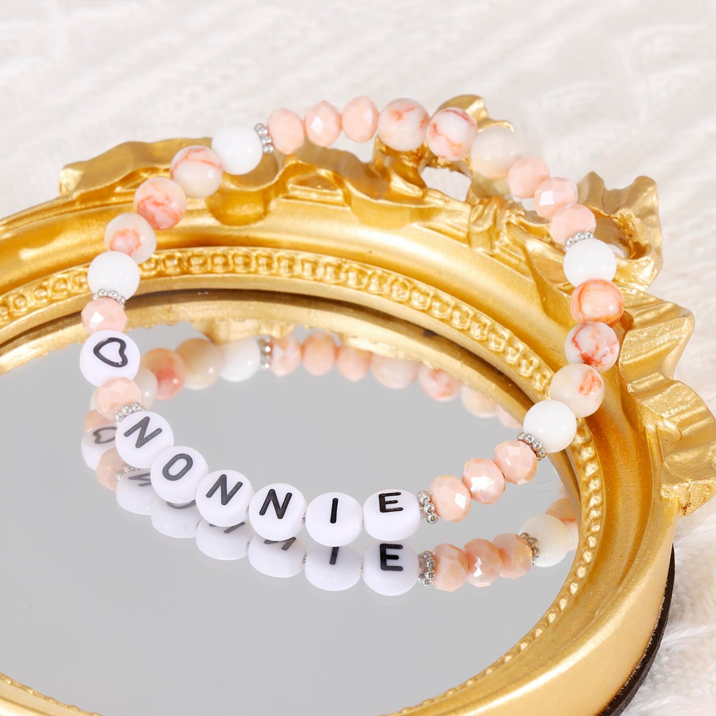 HUTIMY Nonnie Gift for Women from Grandkids Grandma Birthday Mothers Day Best Nonnie Bracelet