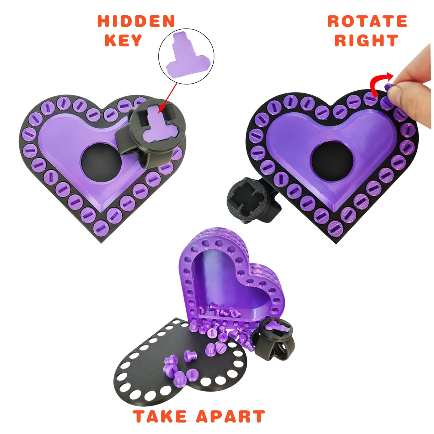 Annoying Gift Box Decorations, Decorative Boxes With Screws, Annoying Prank Gift Boxes Pranks, Puzzle For Surprising Recipients Perfect For Birthdays And April Fool's Day