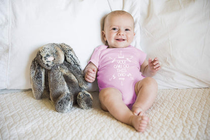 You Can Do This Dad - Funny Baby Essentials Bodysuit - Cute Baby Girl Clothes Newborn Boy Outfit