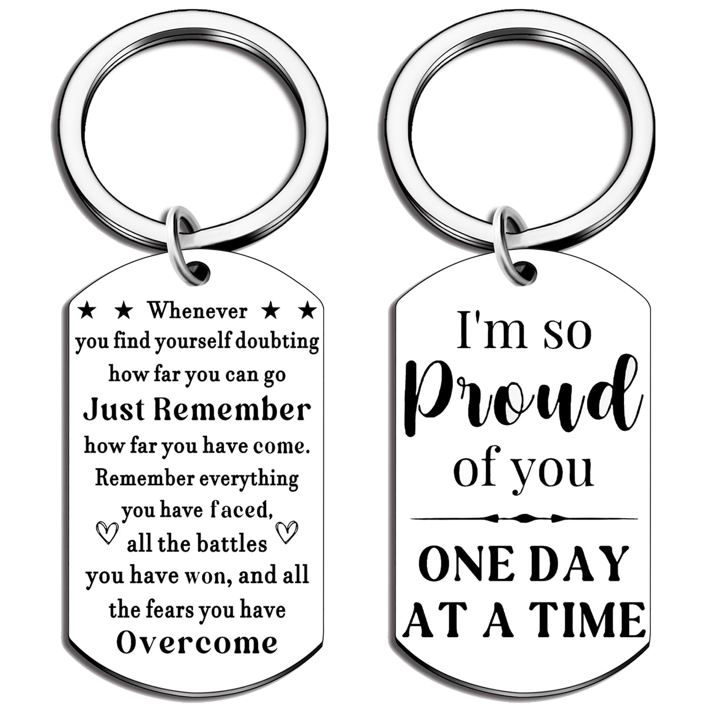 Sober Gifts Keychain Na Recovery Sobriety Gifts For Men Women Proud Of You Gifts Recovery I'm So Proud Of You