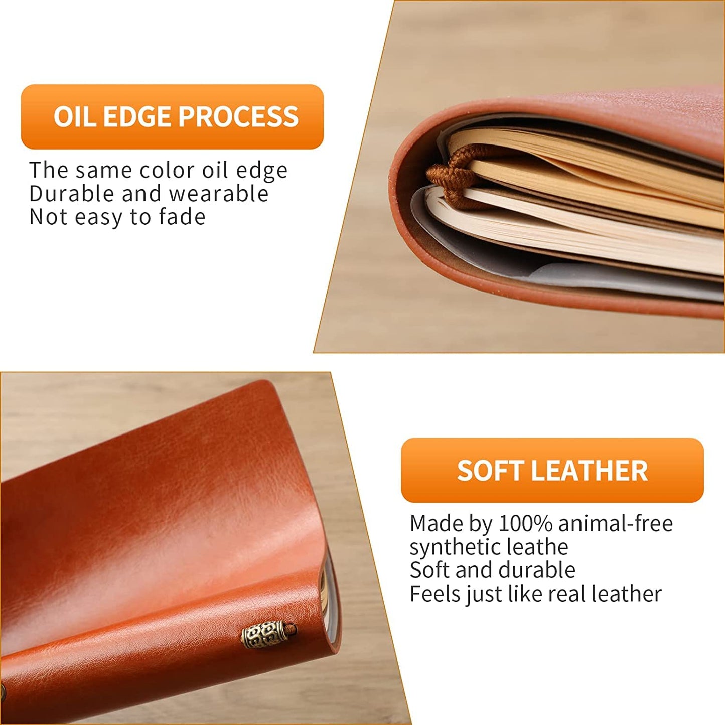 Hiipeenow Niece Gifts from Auntie, 140 Pages Leather Journal Present, Valentines Day Graduation Back to School Birthday Christmas Gifts for Niece from Aunt