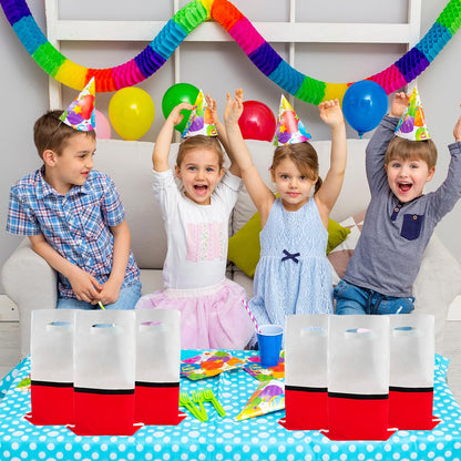 OULUN 30Pcs Cartoon Animation Party Gift Bags Birthday Party Supplies Cartoon Animation Party Gift Candy Bags
