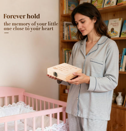 Miscarriage Memorial Box - Baby Keepsake Box for Mothers Parents, Pregnancy/Infant Loss Angel Baby Memory Loss of Baby Sympathy Gift Bereavement