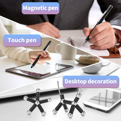 Fidget Pen - Decompression Magnetic Toy, Relieve Pressure Novel Gifts for Kids or Friends! (Black)