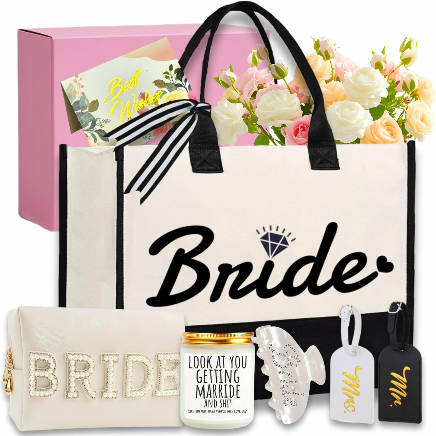 Bridal Shower Gifts for Bride To Be Gift Unique Bridal Shower Bachelorette Gifts for Bride,Future Mrs, Engagement, Wedding Bachelorette Party Gift