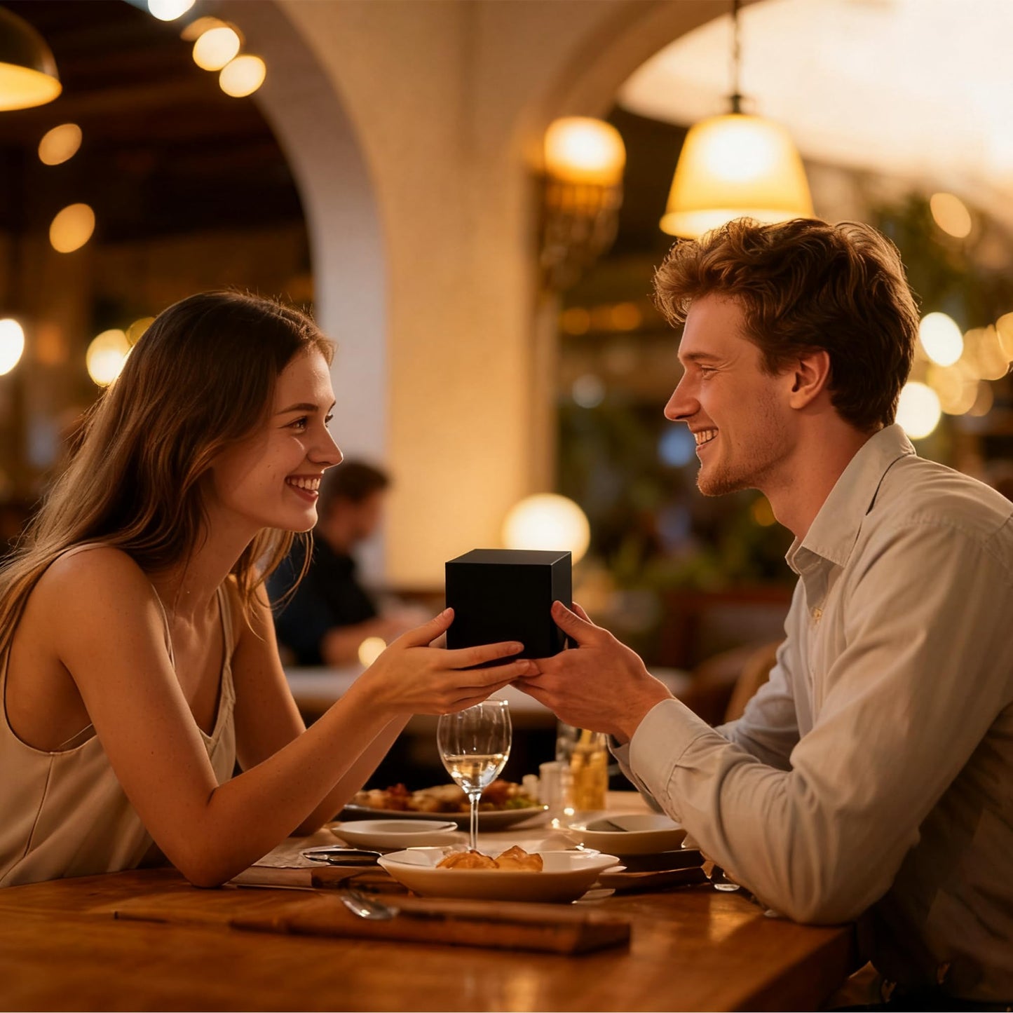 Ketifertic 13PCS Black Surprise Nesting Boxes, Prank Gift Box Assorted Sizes, Funny Gag Gift for Birthday Party Weddings Halloween Anniversaries Christmas Holidays, 1.2-5.9 Inch