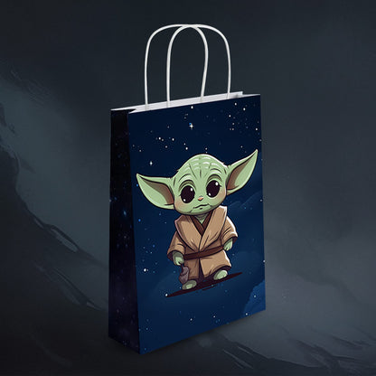 BILITOK The Inspired Party Favor Bags - 24 Pack Galactic Adventure Gift Bags for Birthday Decorations & Supplies