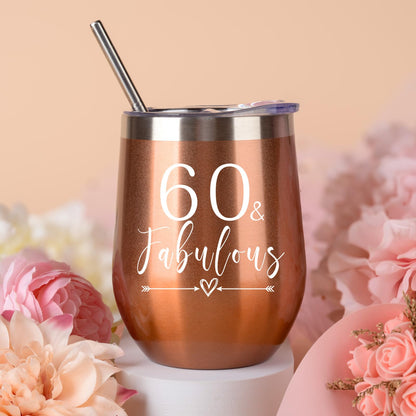 60th Birthday Gifts Women, Gifts for 60th Birthday Woman, 60th Birthday Gift Ideas, 60 Year Old Birthday Gifts For Women, Sister, Wife, Aunt, Coworker, Daughter