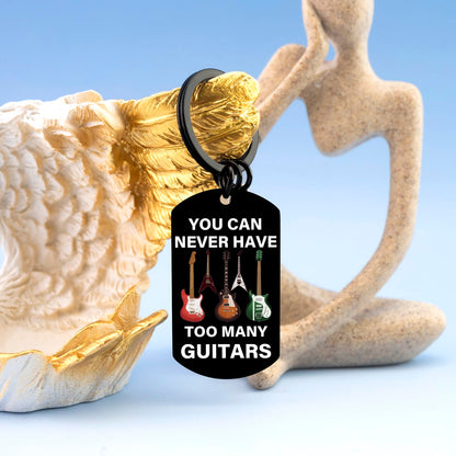 Guitar Gifts for Men Music Gift for Women Guitar Keychain Guitar Accessories Gift for Men Cool Gifts for Music Lovers Guitars Stuff Presents for Musicians
