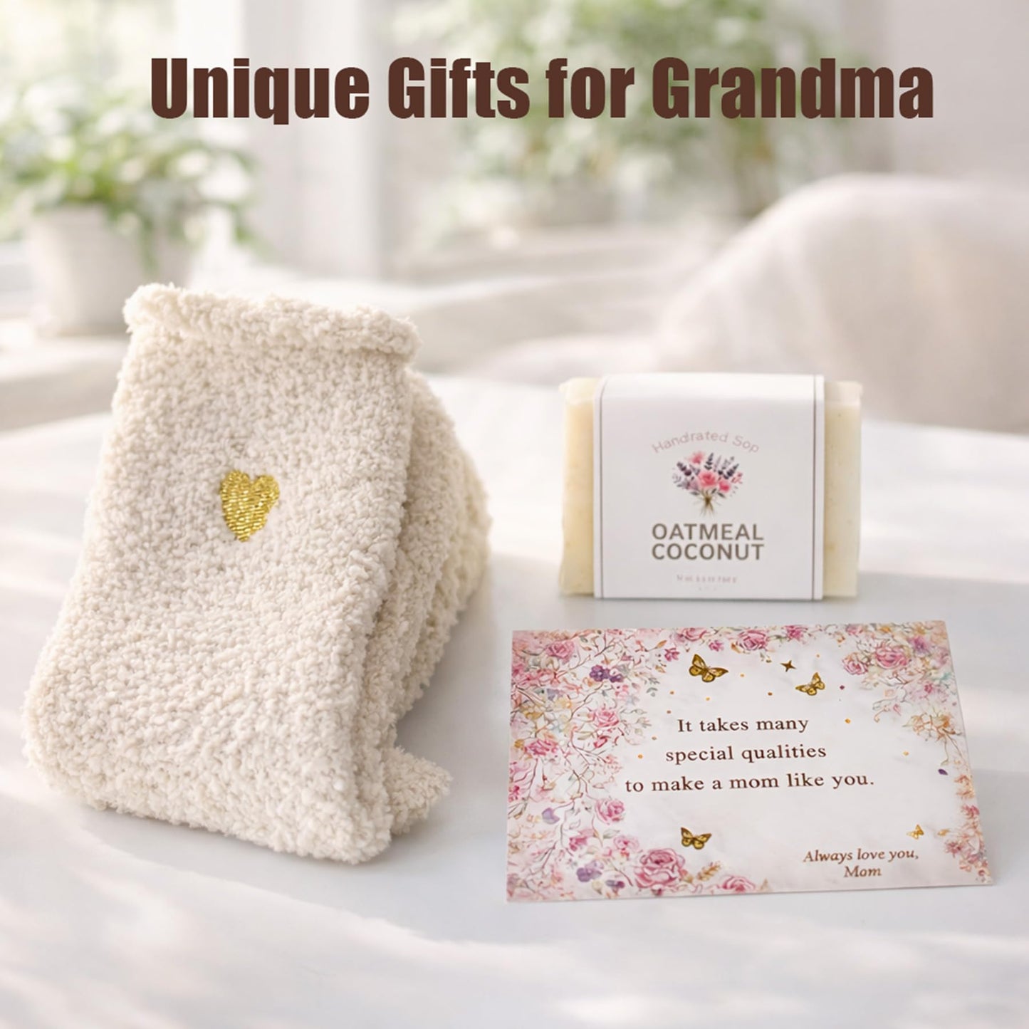 Grandma Gifts, Grandmas Birthday Gifts from Grandkids, Unique Best Grandmas Ever Birthday Gifts Basket, Great Grandma Christmas gift, Mothers Day Christmas gift for Grandmother