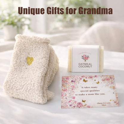 Grandma Gifts, Grandmas Birthday Gifts from Grandkids, Unique Best Grandmas Ever Birthday Gifts Basket, Great Grandma Christmas gift, Mothers Day Christmas gift for Grandmother