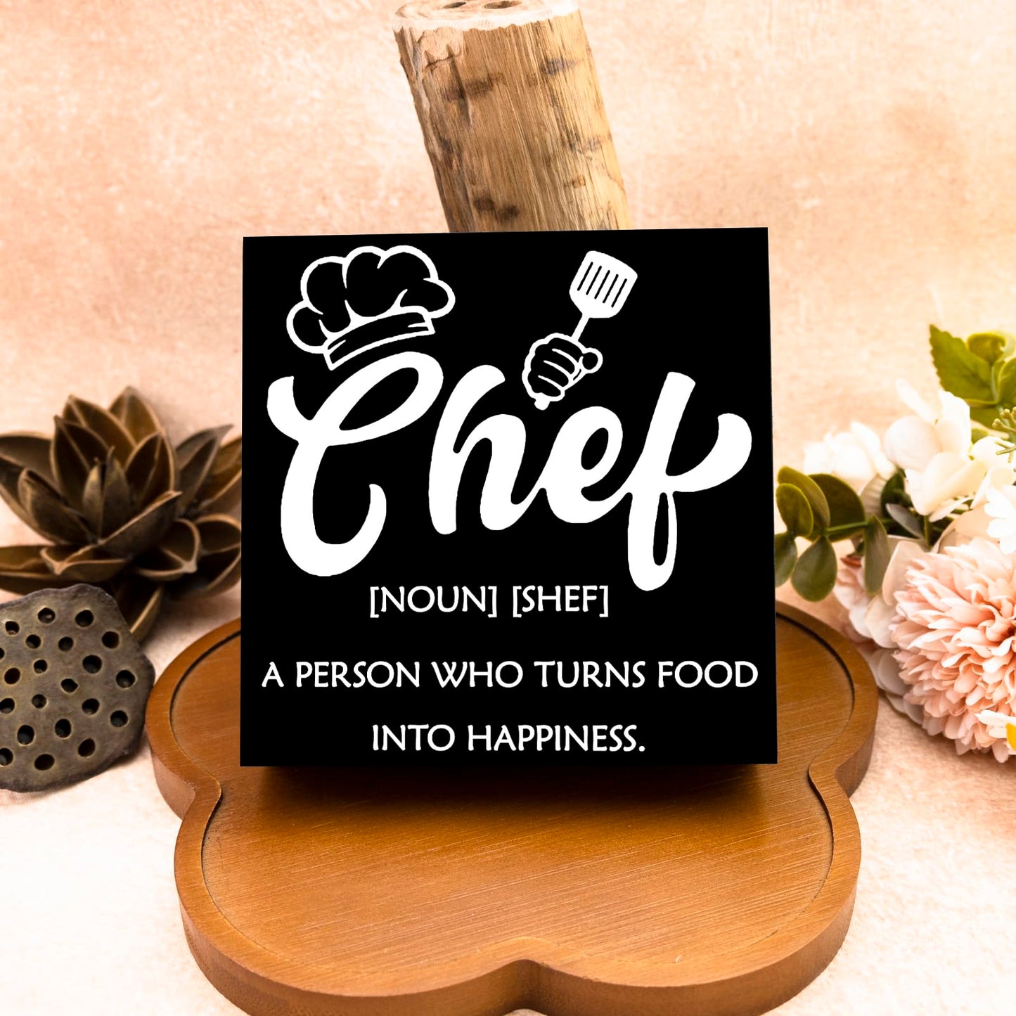 Chef Gifts For Chefs Men Women Wooden Sign Kitchen Decor Unique Gifts For Chefs Appreciation Gift Birthday Anniversary Christmas Gift