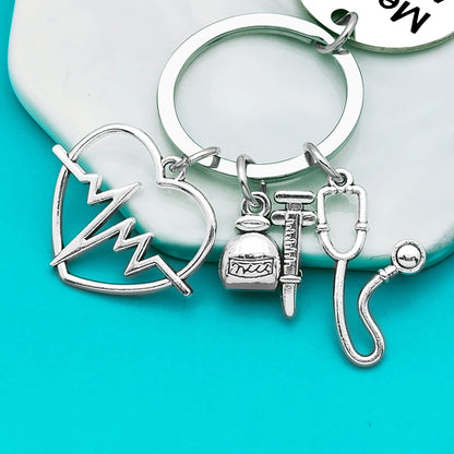 Xiahuyu Medical Assistant Gifts Medical Assistant Keychain MA Medical Assistant Graduation Gifts MA Student Gift Medical Assistant Appreciation Christmas Birthday Gift