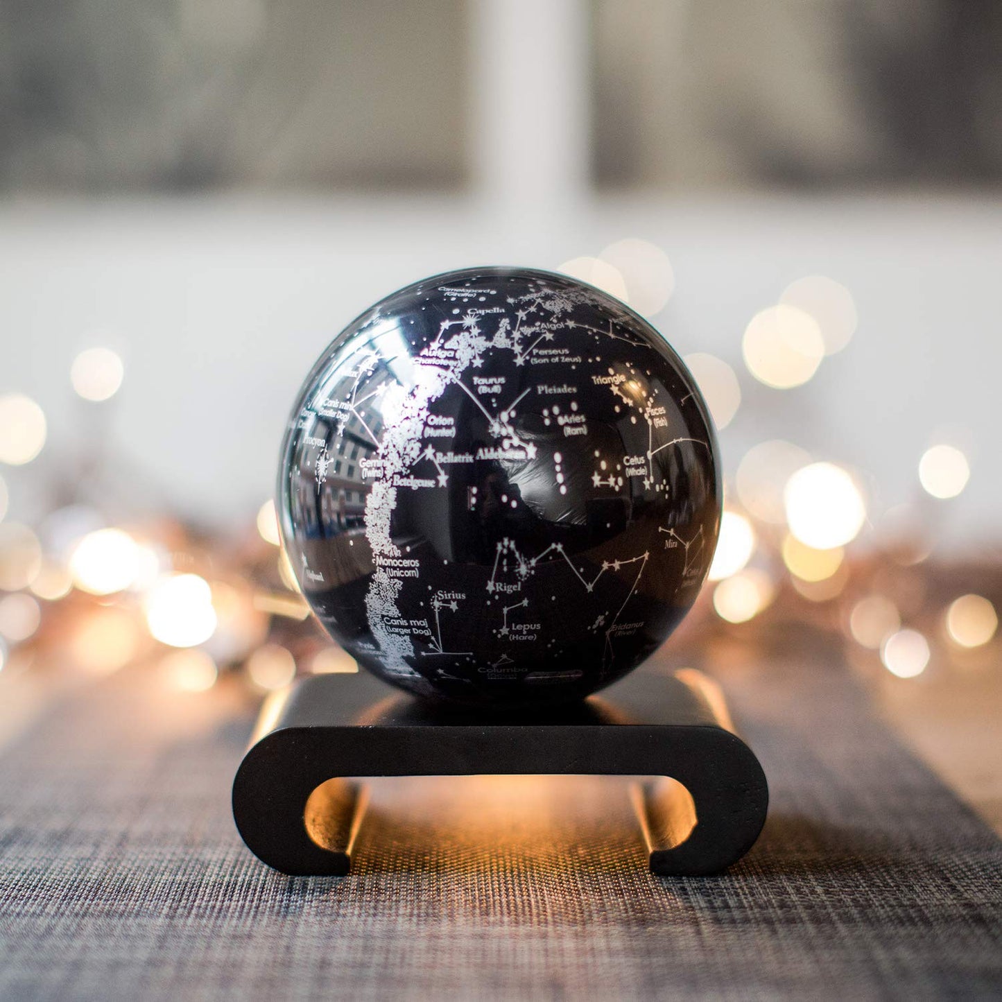 MOVA Globe - Constellations Classic (4.5") | Solar-Powered Star Map for Astronomy Lovers, No Batteries or Cords, Unique Desk Gift