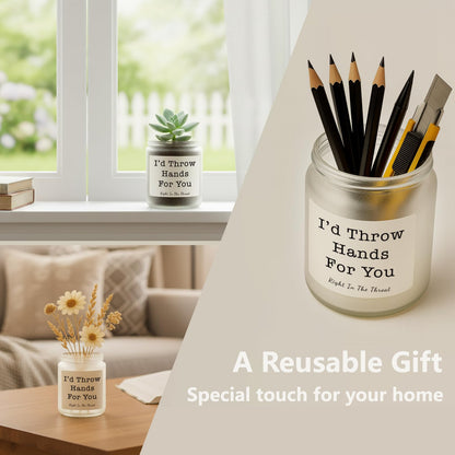 Candles Gifts for Women, Birthday Gifts for Women, Unique Friendship Gift for Womens, Best Friend, Her, Sister, Bestie, Girlfriend, Mom, Funny Scented Candle with Replaceable Stickers