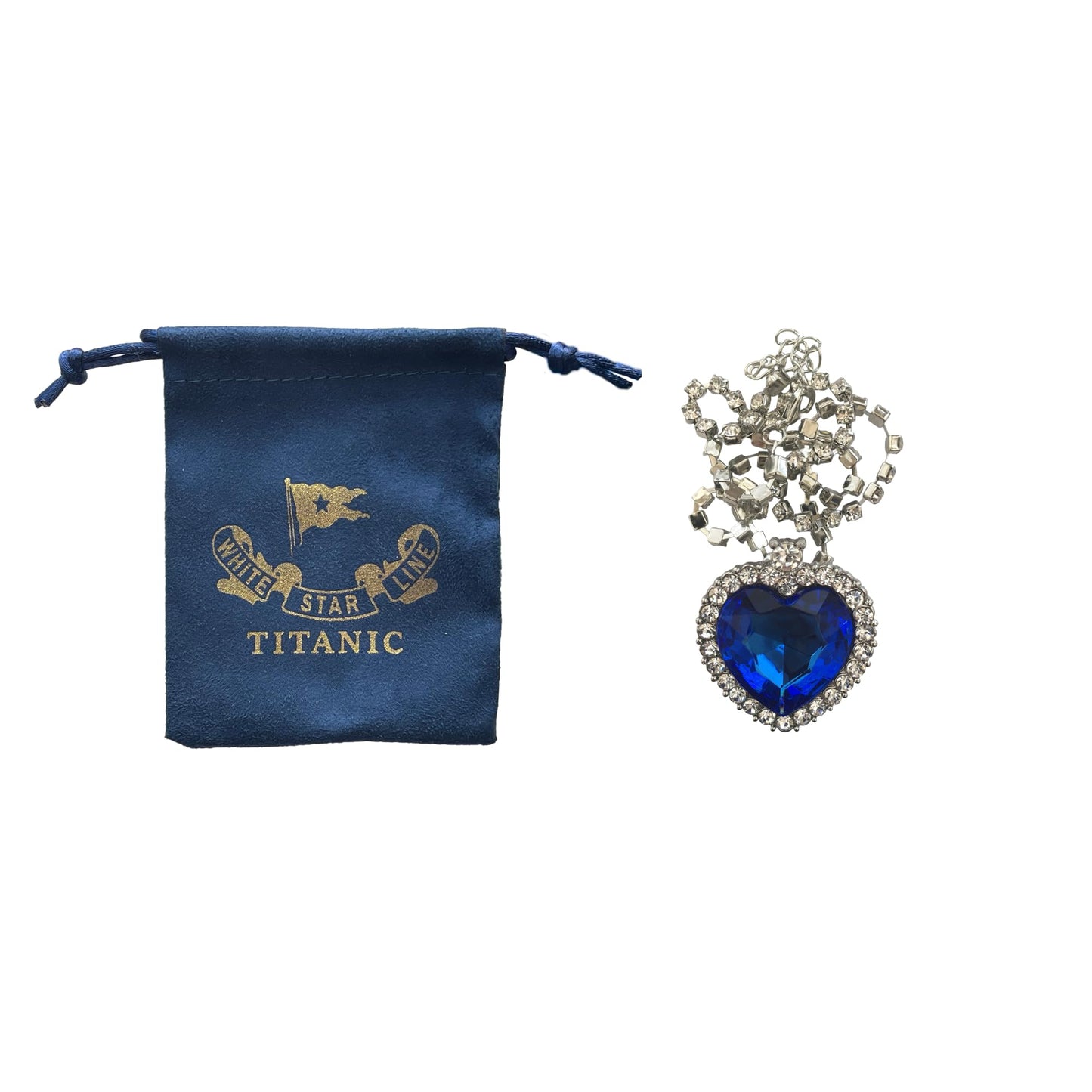 Titanic Heart of the Ocean Necklace Pendant