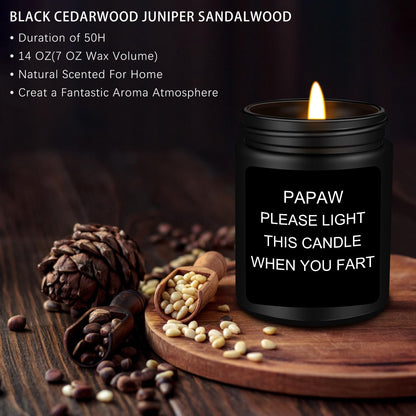 Homsolver Gifts for Papaw, Fathers Day Birthday Christmas Gift for Grandpa - Funny Best Papaw Gift from Grandkids Granddaughter Grandson