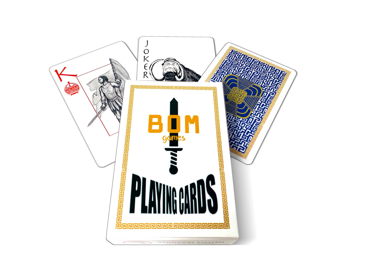 Book of Mormon Themed Playing Cards - Unique LDS Missionary & Baptism Gifts, Featuring Custom Characters & Designs - Ideal for Family. (1 Deck)