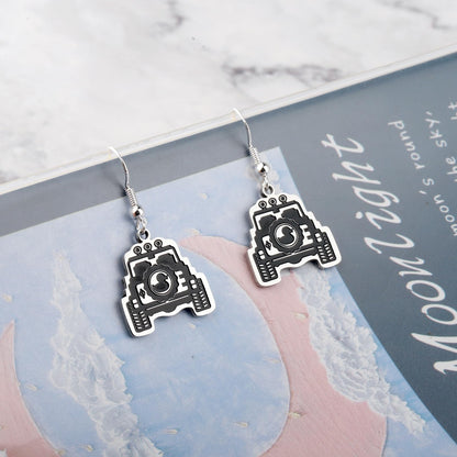 KUIYAI Off Road Vehicle Jewelry Off Road Duck Earring 4-Wheeler Motorsport Gift Off Roading Lovers Duck Car Driving Gift