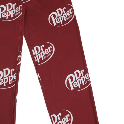 Dr Pepper Soda Logo All-Over Print Men's Sleep Pajama Pants