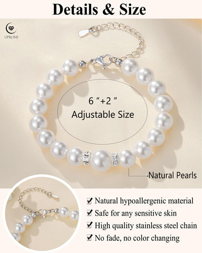 UPROMI First Birthday Gifts for Girls Bracelet