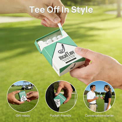 Funny Golf Tees - Golf Accessories for Men - Funny Golf Gifts for Fathers Day & Boyfriend - 18 Pack Premium Golf Tees 3 1/4''- Golf Gag Gift