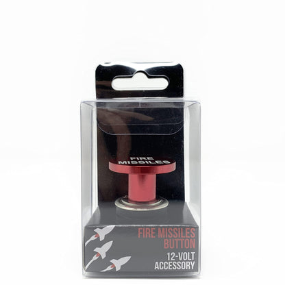 Fire Missiles Button Car Cigarette Lighter by Citadel Black - Anodized Aluminum, 12-Volt Replacement Accessory w/Safety Feature, Fits Most Vehicles, Socket Size A