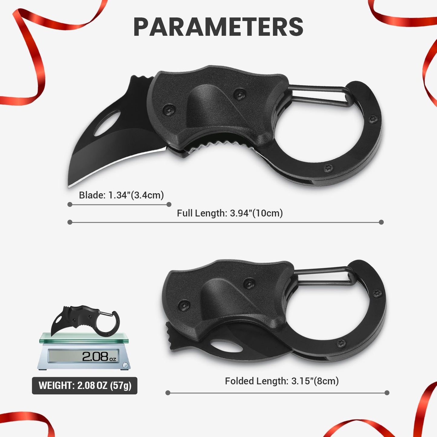 FUNBRO Small Pocket Knife Fathers Day Dad Gifts for Men, EDC Box Cutter, Anniversary & Birthday Gifts for Him, Mens Stocking Stuffers Gifts for Boyfriend Husband Grandpa from Daughter Wife Son