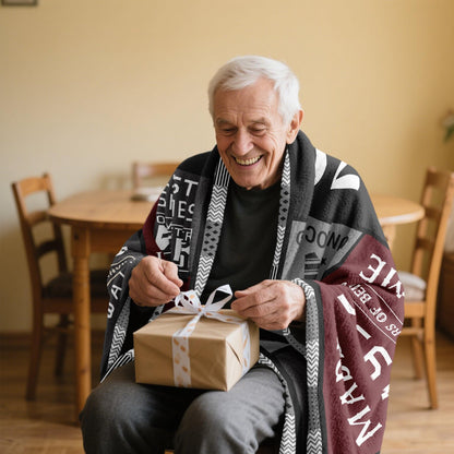 70th Birthday Gifts For Men Blanket 50*60, Happy 70th Birthday Gift Ideas, Gifts For 70-Year-Old, Gifts For Men Turning 70, Funny 70th Birthday Decorations, Unique Birthday Present 1956 Throw