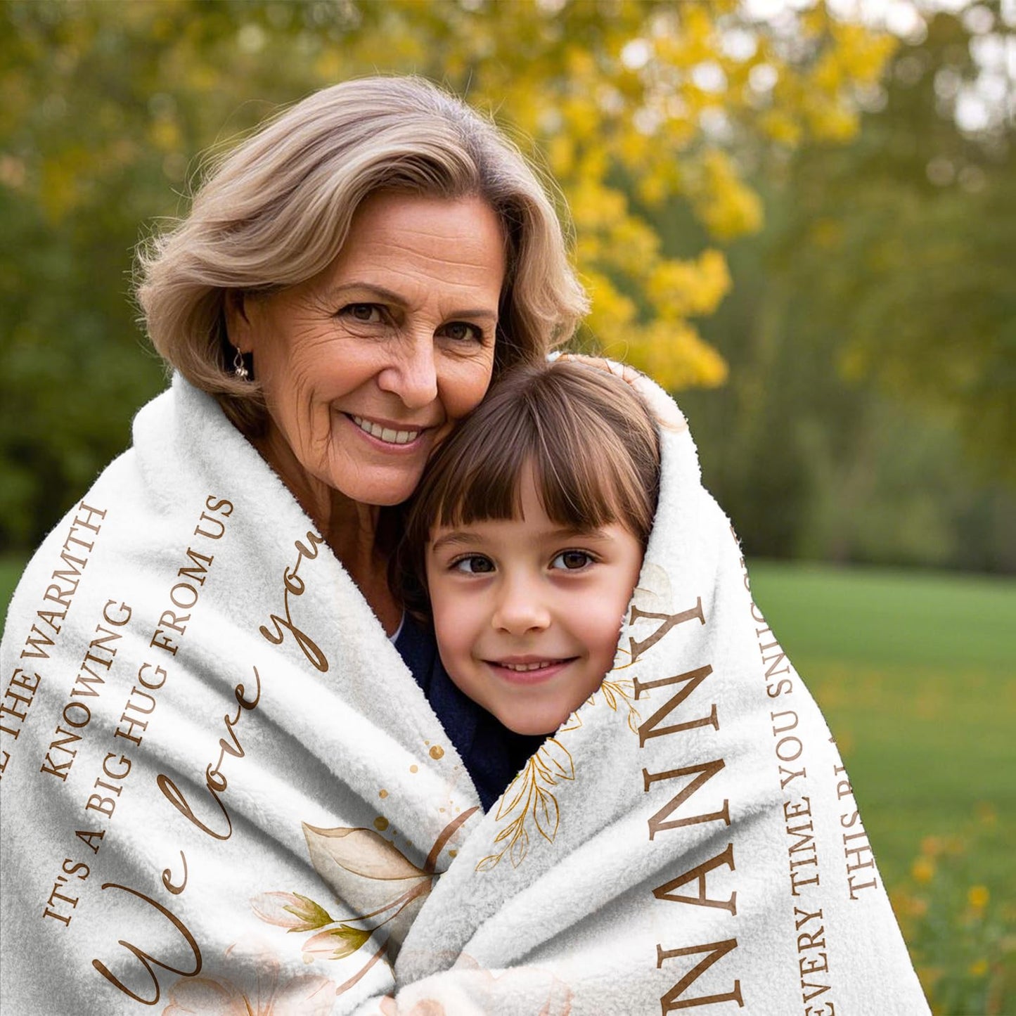 Nanny Gifts for Grandma, Gifts for Nanny, Nanny Blanket 60" x 50", Nanny Birthday Gifts, Nanny Gifts for Mother's Day, Nanny Gifts, Gifts for Nanny from Grandkids, Nanny Gifts for Christmas