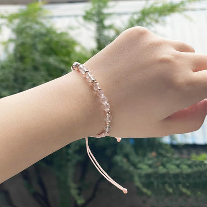 Hug from Heaven Morse Code Bracelet - Until We Meet Again, Black Hematite Beads for Men and Women