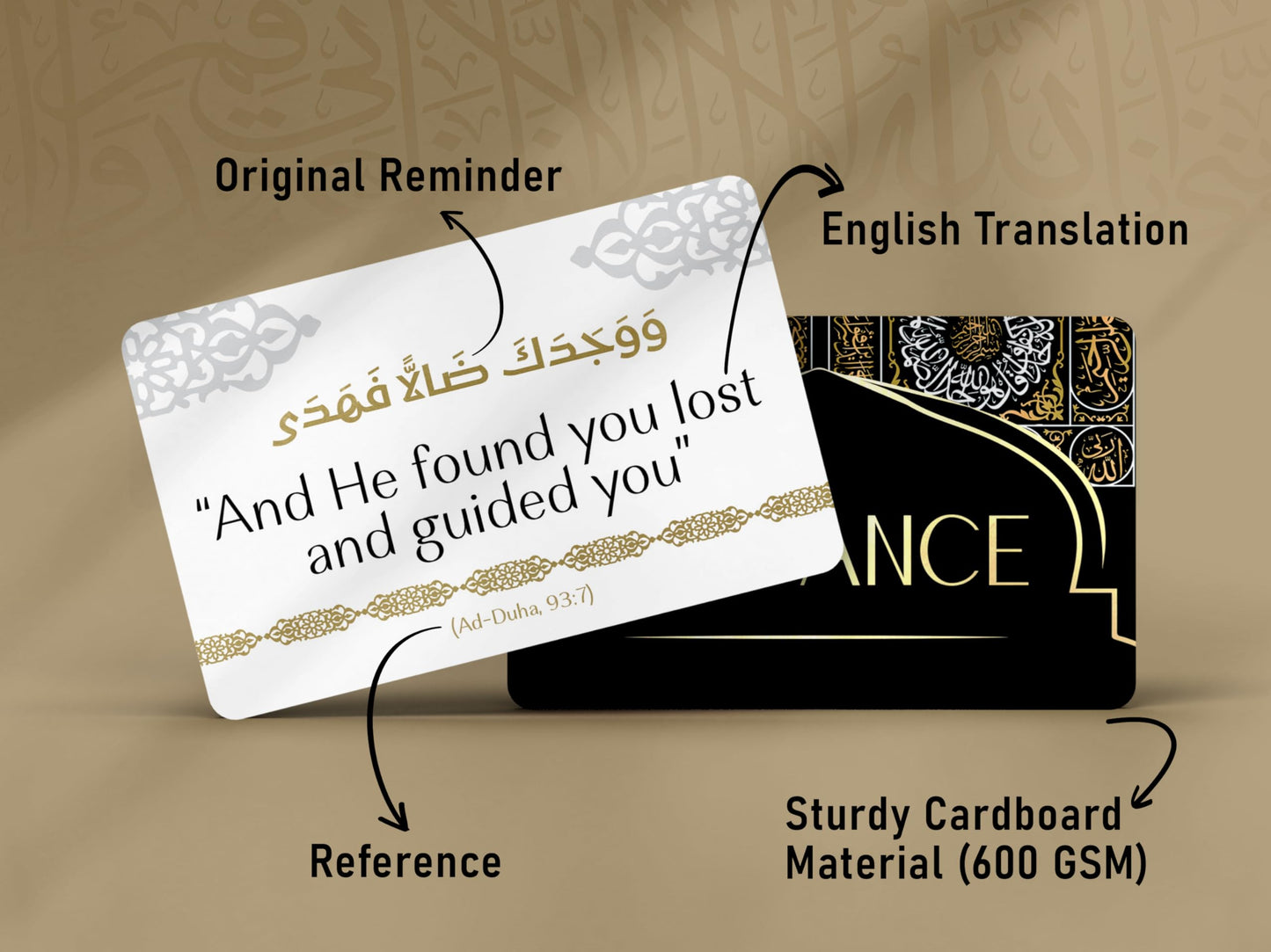 OLEEK eid gifts islamic quranic verses cards (30 Daily Reminders) - islamics gift for women - muslim gifts for men - eid decorations for home 2026 - ramadan dua cards - eids gift islamics decor