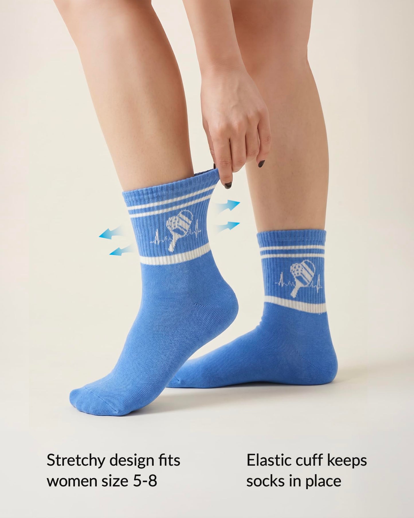 Moyel Socks Women, 5 Pairs of Funny Cute Socks Gifts for Women