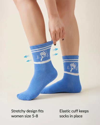 Moyel Socks Women, 5 Pairs of Funny Cute Socks Gifts for Women