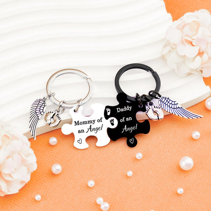 Miscarriage Gifts for Mothers Miscarriage Memorial Keychain for Infant Pregnancy Loss Stillborn Sympathy Gifts for Loss of Baby Gift for Mom Dad Parents Remembrance Keepsake for Loss of a Child