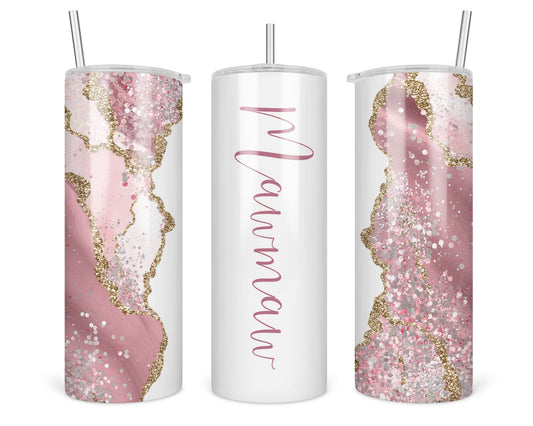 HTDesigns Mawmaw Gift - Mawmaw Tumbler - Birthday & Announcement Gift - Daughter & Son