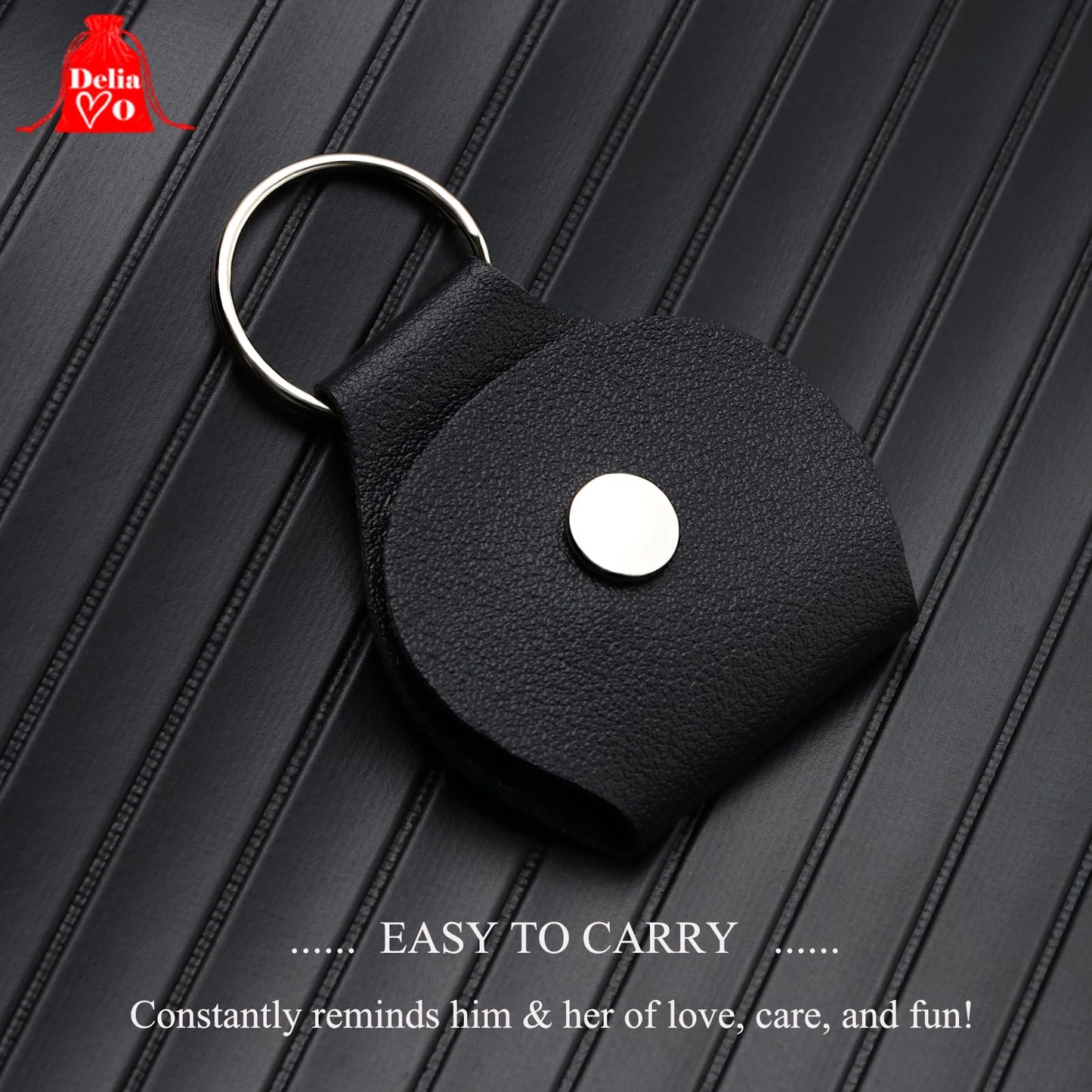 Pocket Hug Token Keychain for Women & Men - Inspirational Gifts for Him & Her Christmas Valentine's Day Graduation