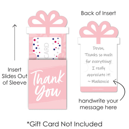 Big Dot of Happiness Assorted Elegantly Simple - Guest Party Favors Money and Gift Card Sleeves - Nifty Gifty Card Holders - Set of 8