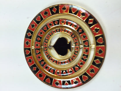Poker Weight Triple Spinner (with Spade in Center) Commemorative