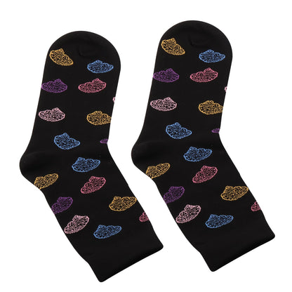 G2TUP 2 Pair Neuroscience Gift Brain Socks Neuroscience Themed Gift Neuroscientist Science Socks Neurology Nurse gift